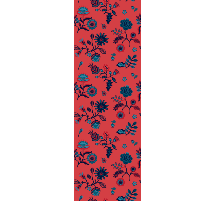 墙纸 花卉观赏 花卉图案覆盖 - TenStickers