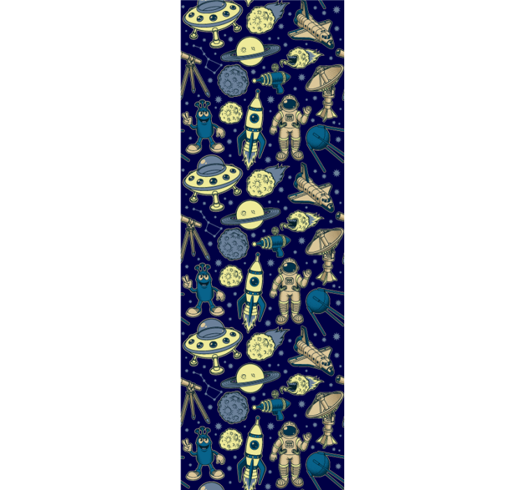 墙纸 艺术 太空探索主题 - TenStickers