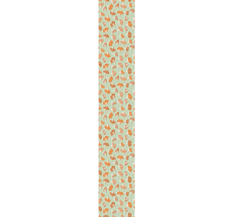 墙纸 树叶 银杏叶图案 - TenStickers