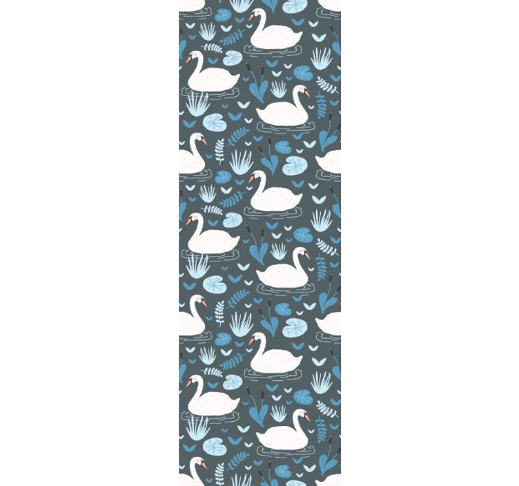 墙纸 鸟类 天鹅湖主题 - TenStickers