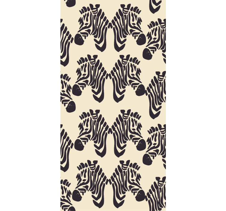 墙纸 斑马 斑马图案设计 - TenStickers