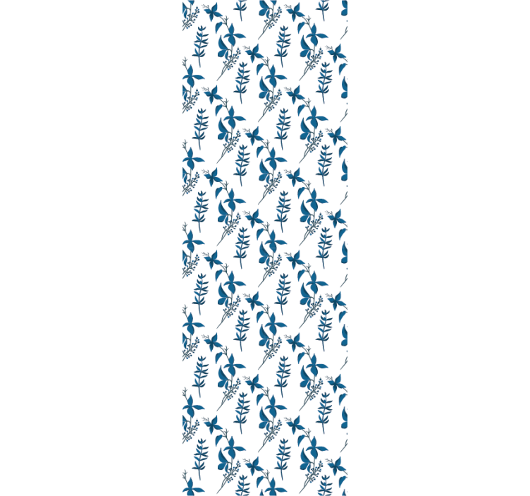 墙纸花卉柔和植物组合 - TenStickers