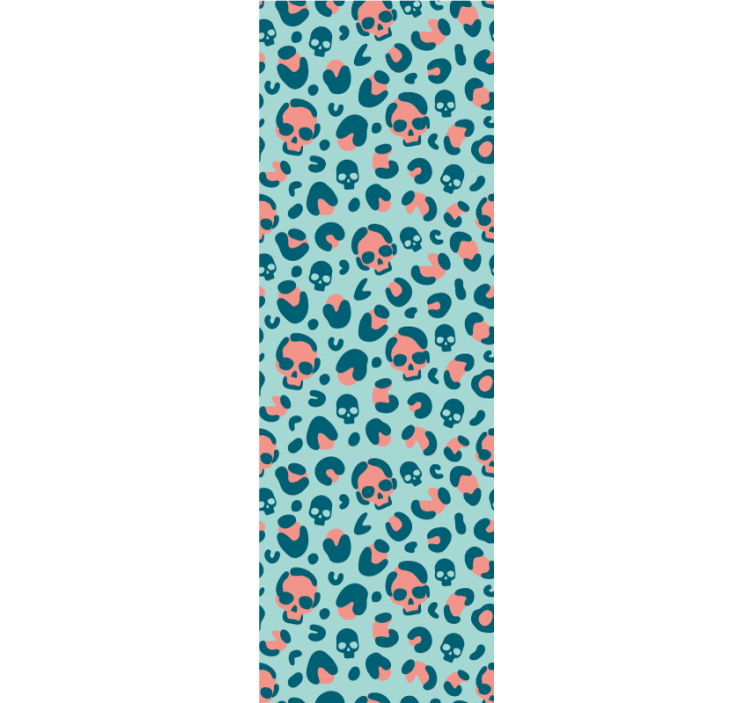 墙纸 万圣节 骷髅图案 - TenStickers