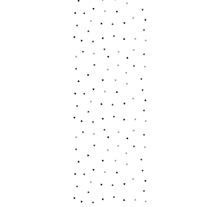 墙纸 几何 散落的三角形 - TenStickers