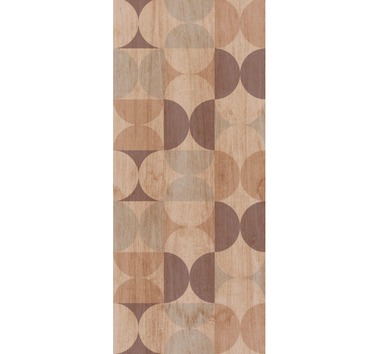 墙纸 圆点 几何圆形图案 - TenStickers