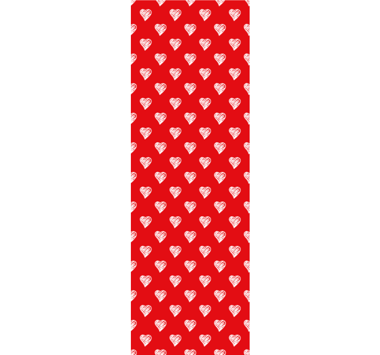 墙纸 装饰 心形图案设计 - TenStickers