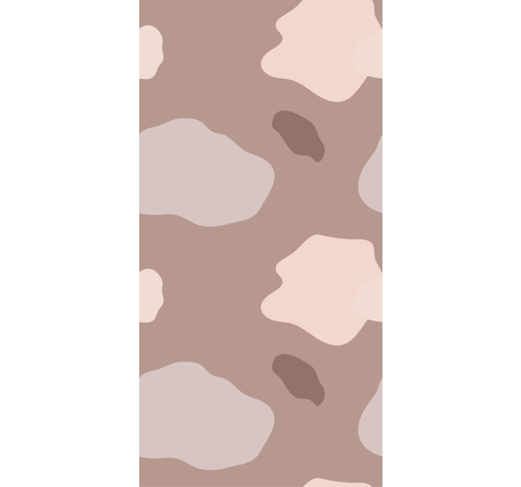 卧室墙纸装饰 抽象云图案 - TenStickers