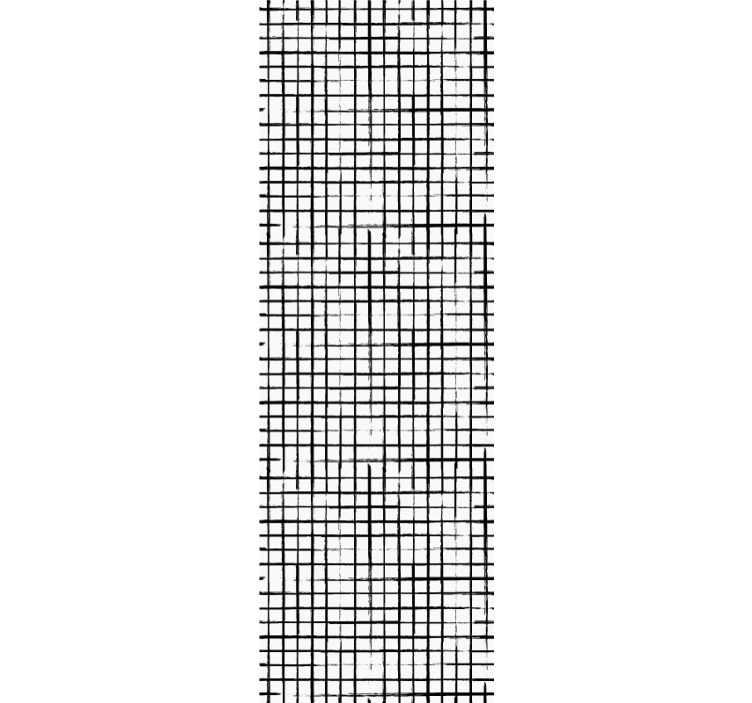 墙纸 几何 网格图案 - TenStickers