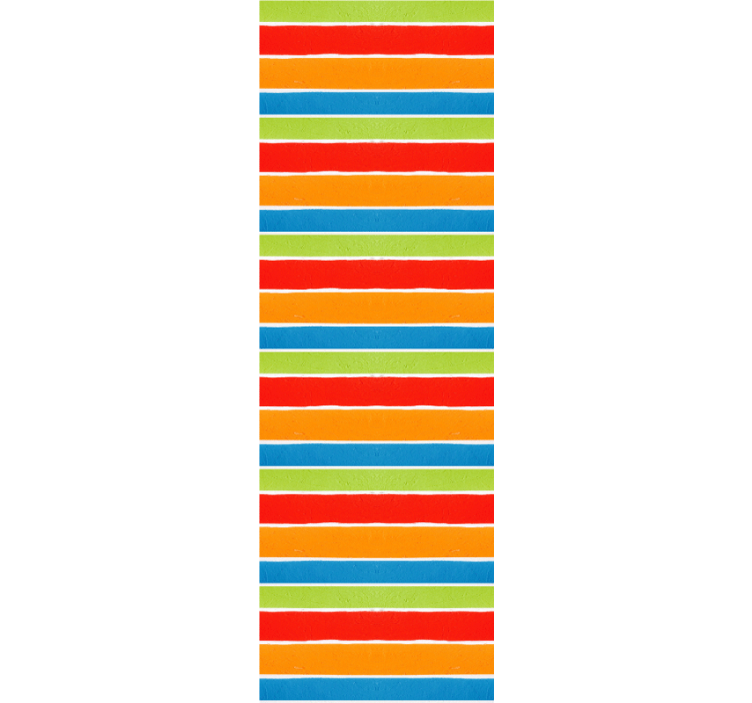 条纹墙纸 多色条纹 - TenStickers