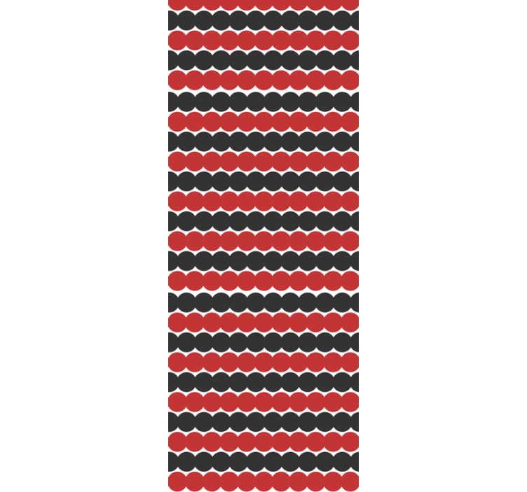 墙纸 几何 几何扇贝 - TenStickers