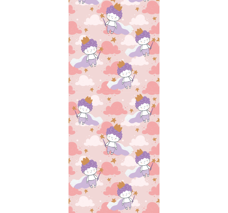 幼儿园墙纸 天使般的幻想 - TenStickers