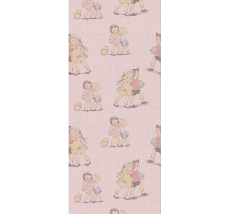 幼儿园墙纸 迷人童年 - TenStickers