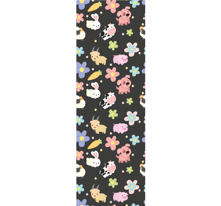 动物壁纸 动物图案趣味 - TenStickers