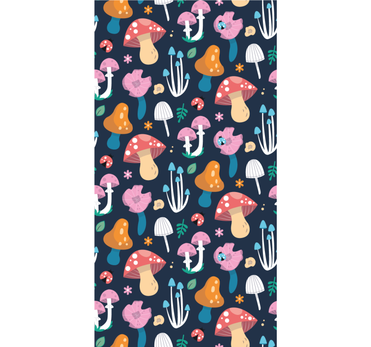 墙纸 现代 航海蘑菇 - TenStickers