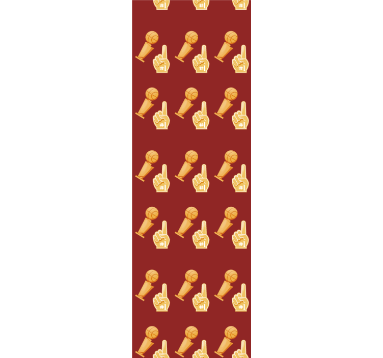 墙纸 艺术 运动手势图案 - TenStickers