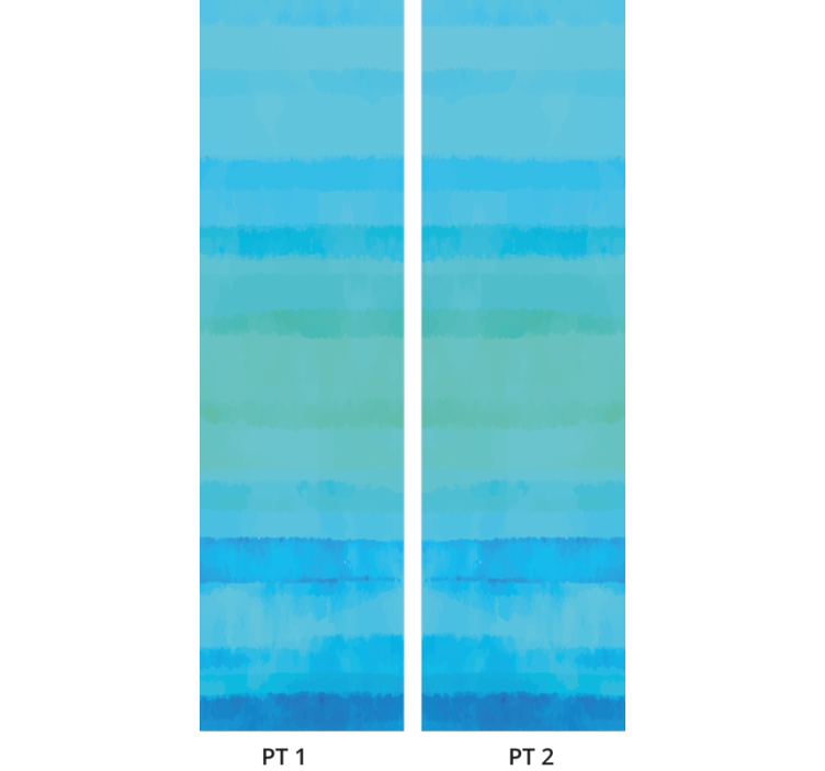 墙纸 横条纹 水平条纹全景图 - TenStickers