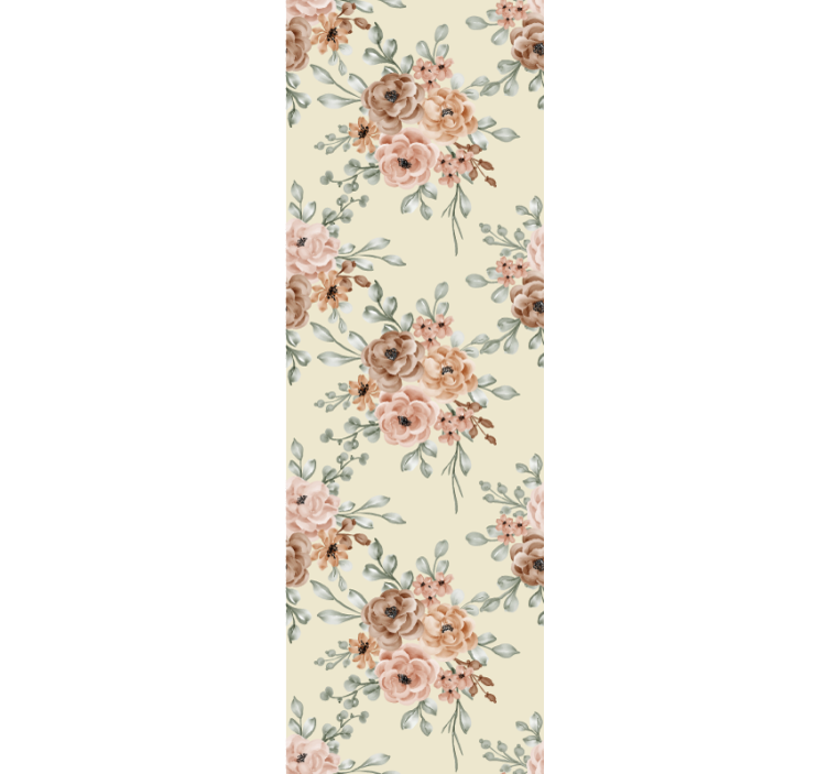 客厅墙纸植物组合 - TenStickers