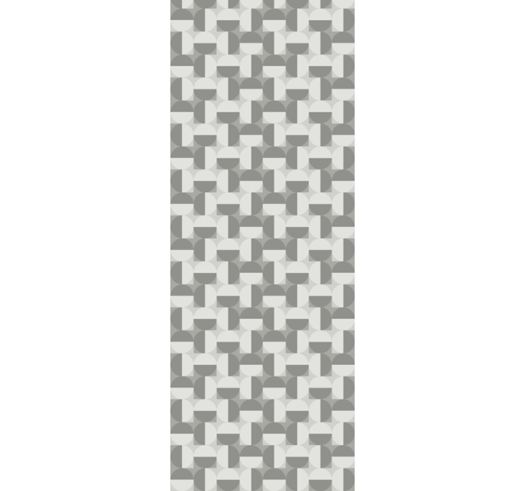 墙纸 几何 3d立方体图案 - TenStickers