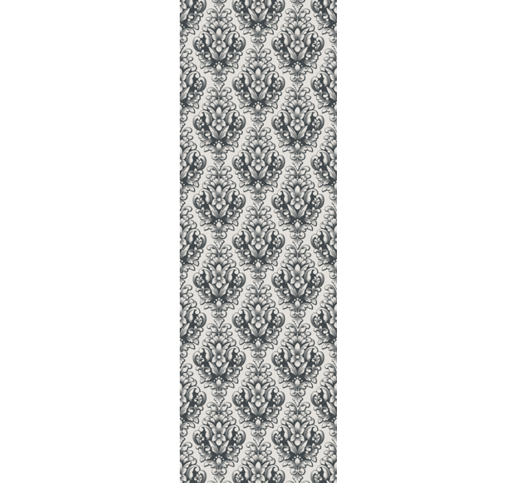 墙纸 巴洛克式 优雅植物形态 - TenStickers