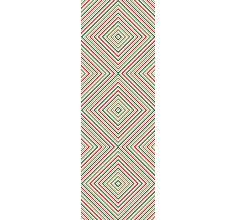 墙纸 圣诞 节日方块 - TenStickers