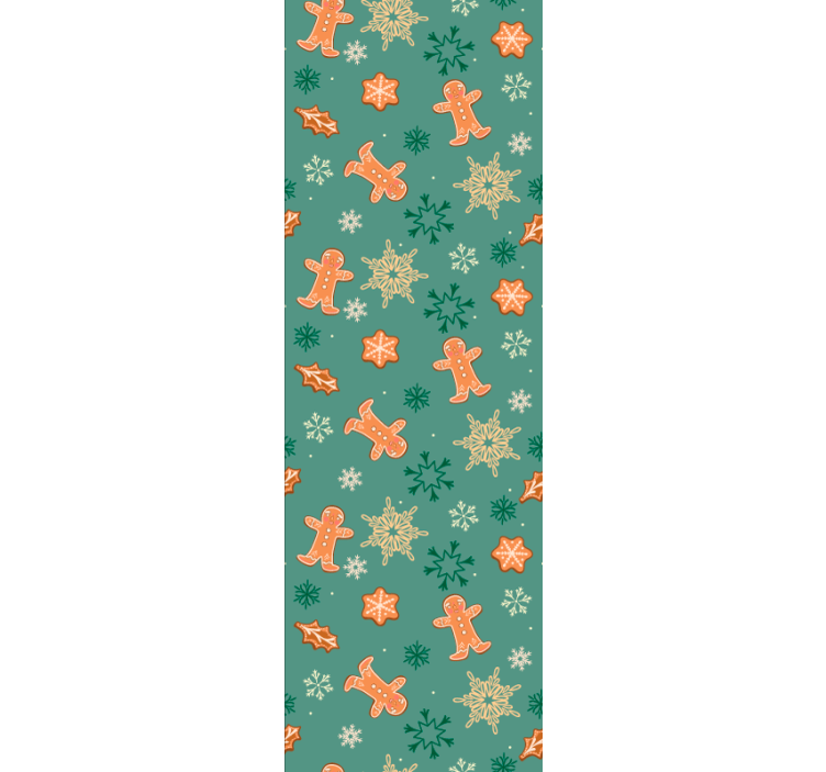 圣诞姜饼圣诞壁纸 - TenStickers