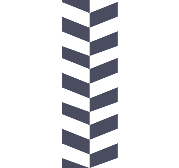 海军蓝色条纹图案条纹壁纸 - TenStickers