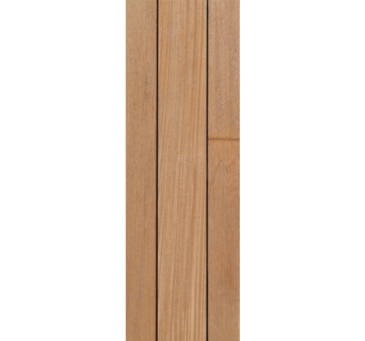 墙纸 木 棕色简约木板 - TenStickers