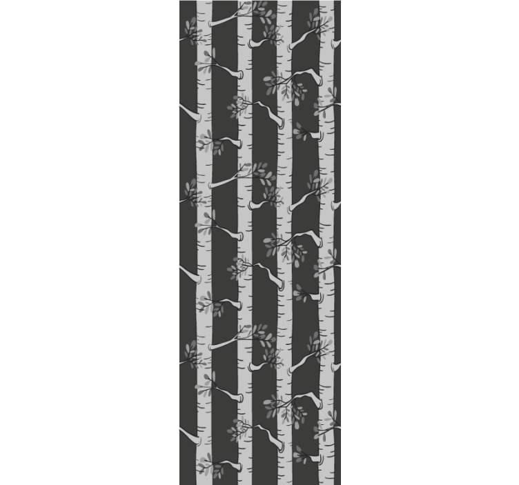 墙纸 树壁纸 优雅白桦森林 - TenStickers