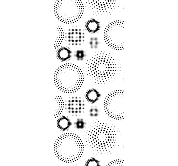 墙纸 圆点 点彩几何设计 - TenStickers