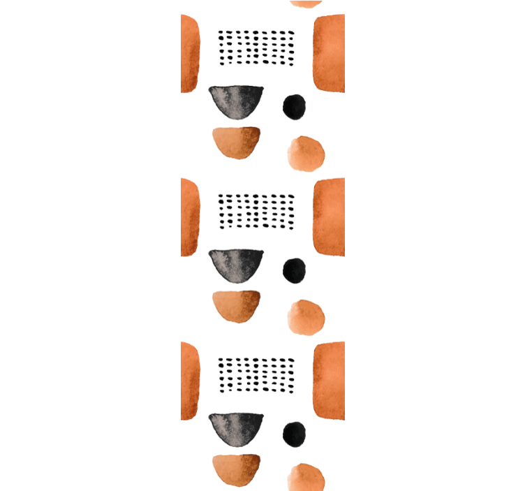 墙纸 几何 现代形状图案 - TenStickers