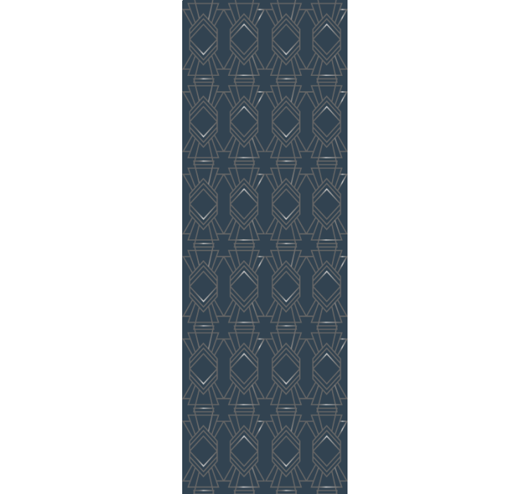 墙纸 经典 艺术装饰菱形 - TenStickers