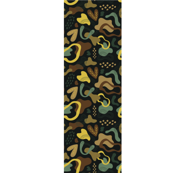 墙纸 抽象 有机形状图案 - TenStickers