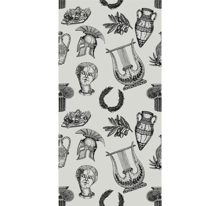 墙纸 经典 罗马图像学 - TenStickers