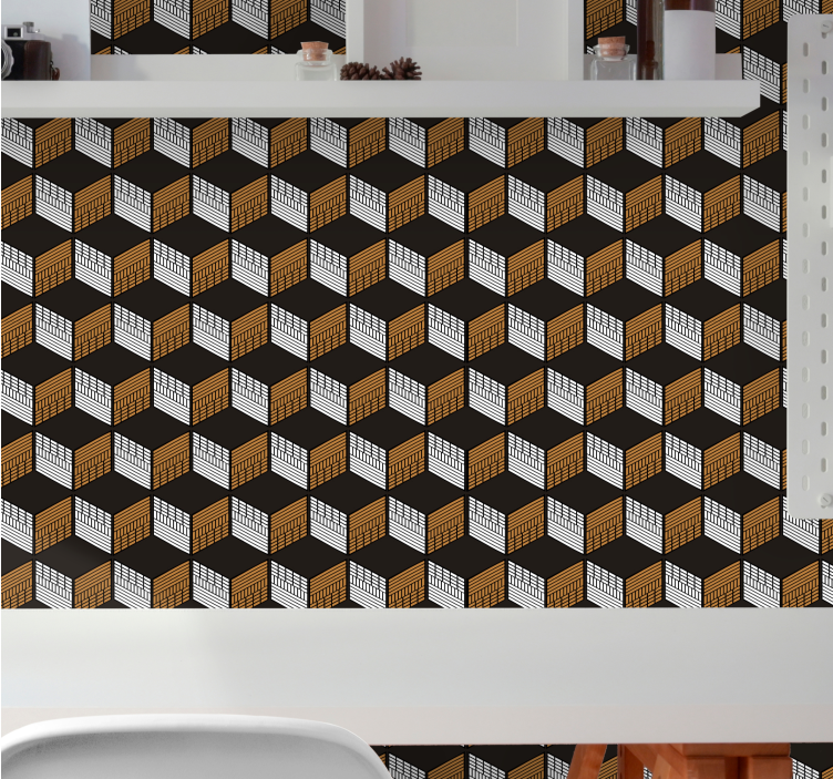 3d壁纸立体幻影艺术 - TenStickers