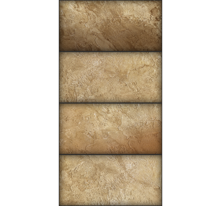 墙纸 耕地瓷砖格子 - TenStickers