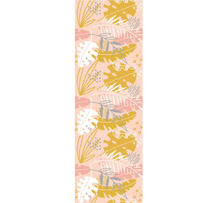 墙纸花卉热带叶子系列 - TenStickers