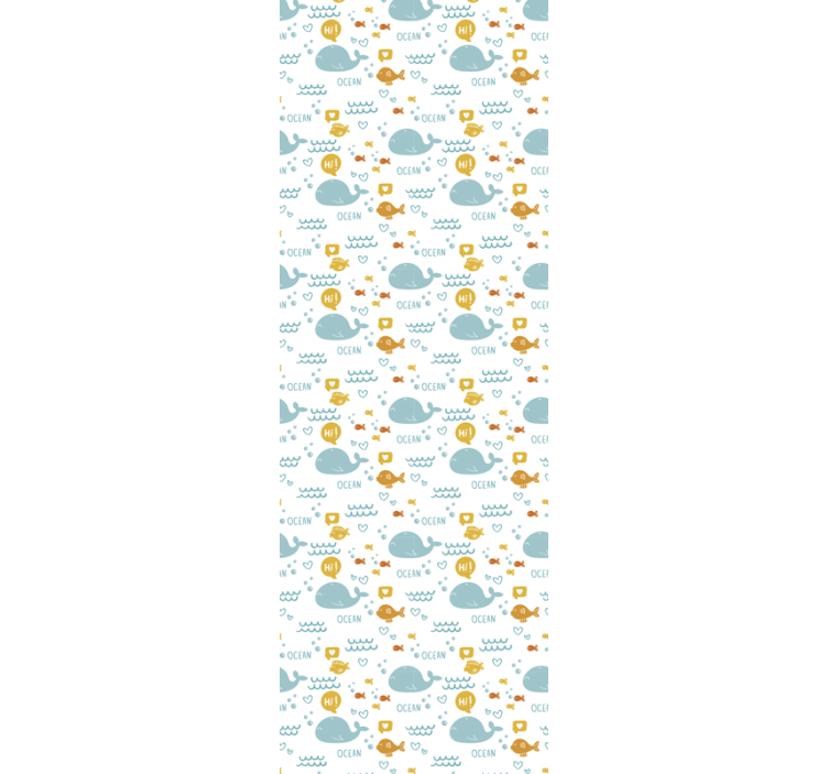 墙纸 动物壁纸 可爱的海洋鲸鱼 - TenStickers