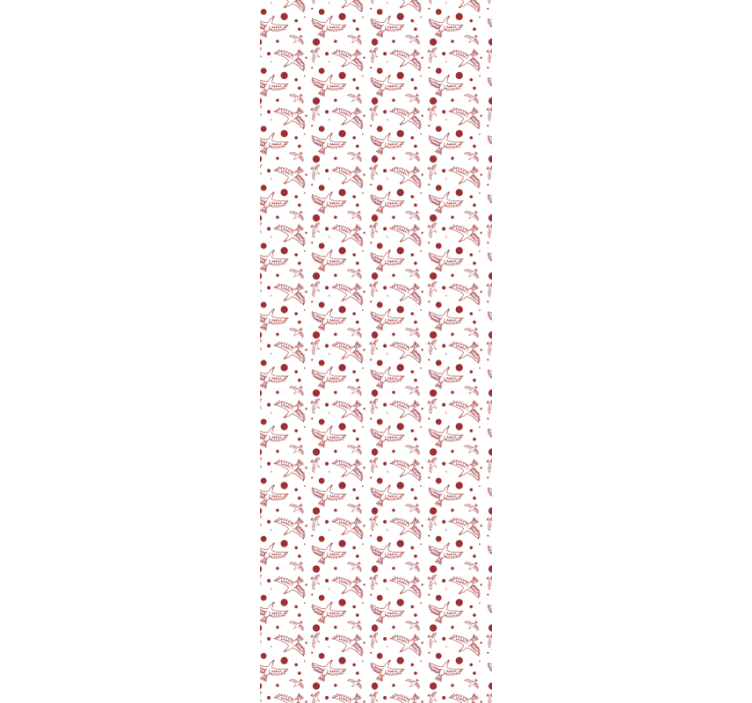 墙纸 动物壁纸 鸟与点点 - TenStickers