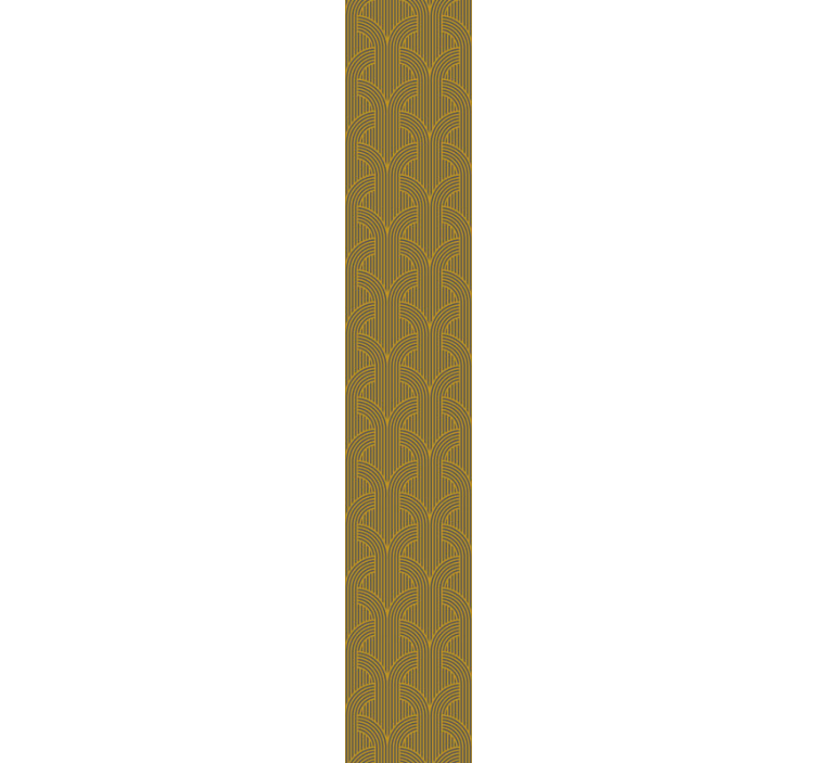 金色复古观赏复古壁纸 - TenStickers