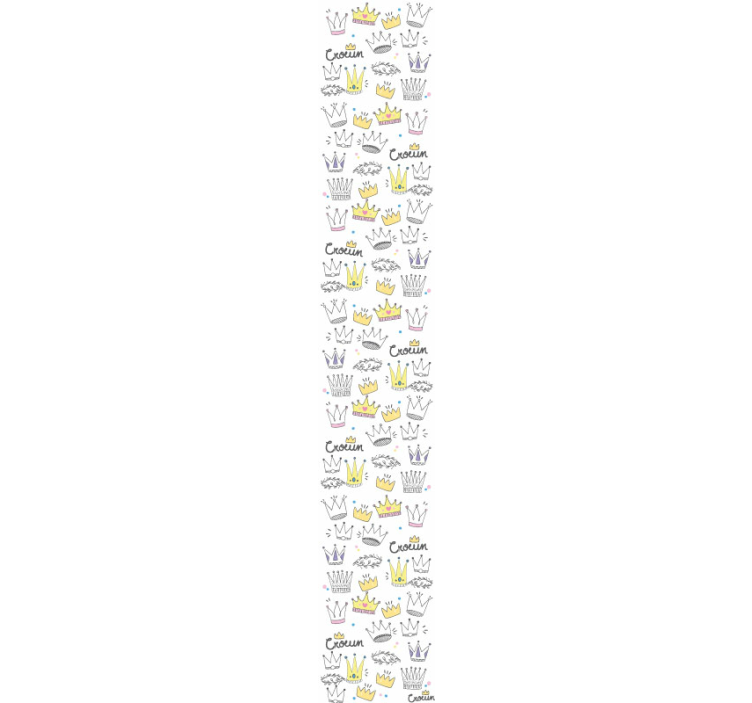 儿童墙纸皇冠图案设计 - TenStickers