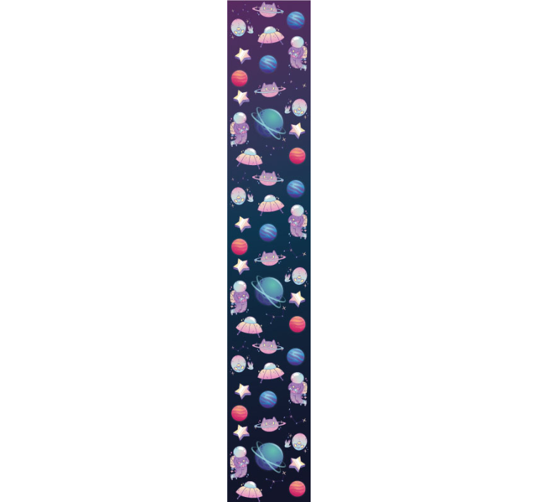 儿童墙纸带你进入外太空冒险 - TenStickers