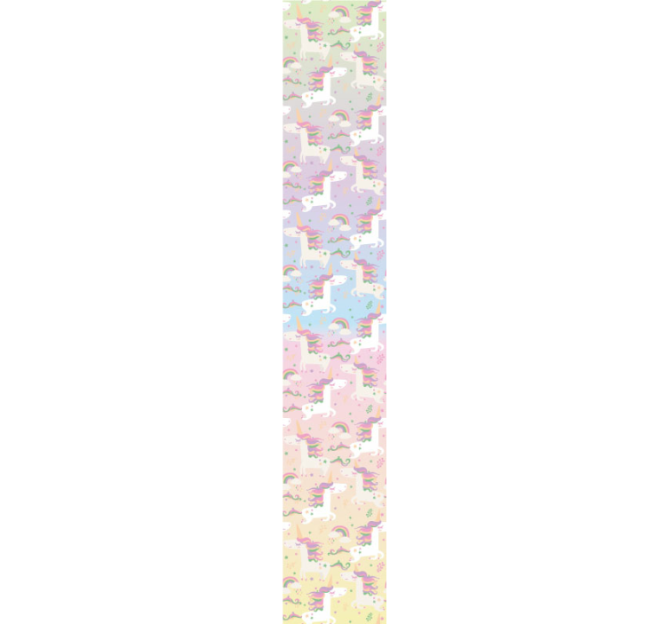 墙纸 动物壁纸 彩虹背景 - TenStickers