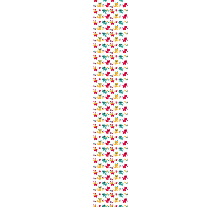 墙纸 猫 彩色原创图案 - TenStickers