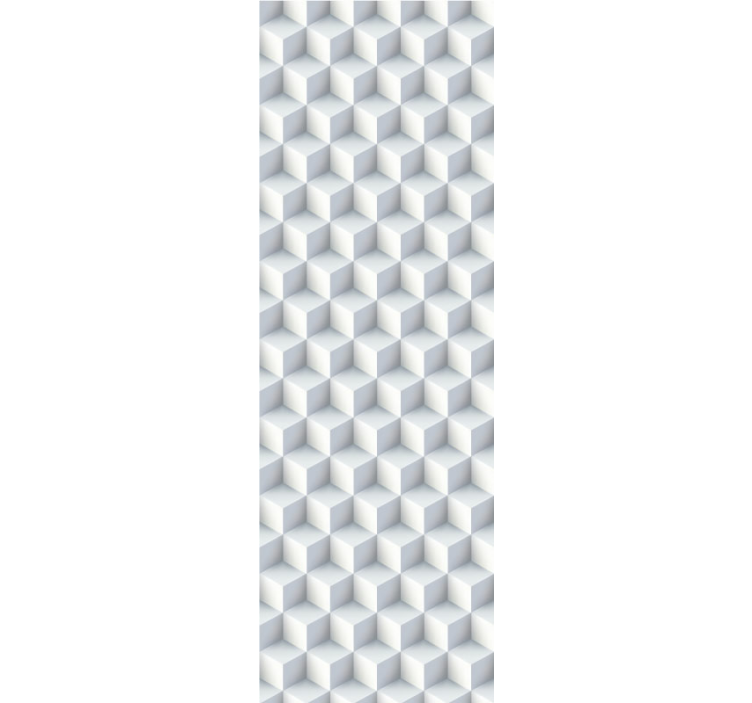 墙纸 几何 立方体错觉 - TenStickers