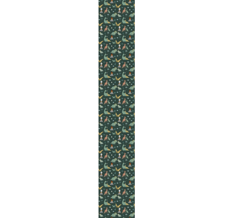 墙纸 恐龙 恐龙图案喜悦 - TenStickers