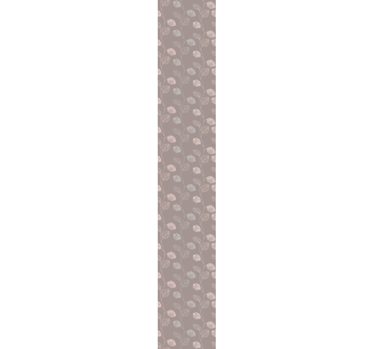 墙纸花卉 花卉轮廓设计 - TenStickers