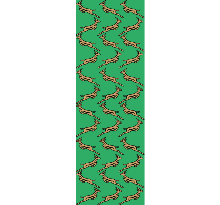 墙纸 动物壁纸 奔跑的瞪羚 - TenStickers