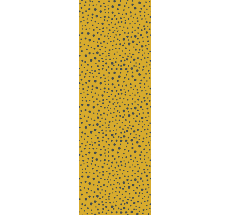 少女卧室墙纸 波尔卡圆点 - TenStickers