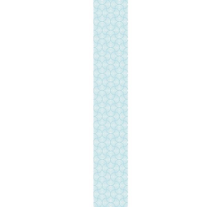 客厅墙纸 螺旋图案细节 - TenStickers