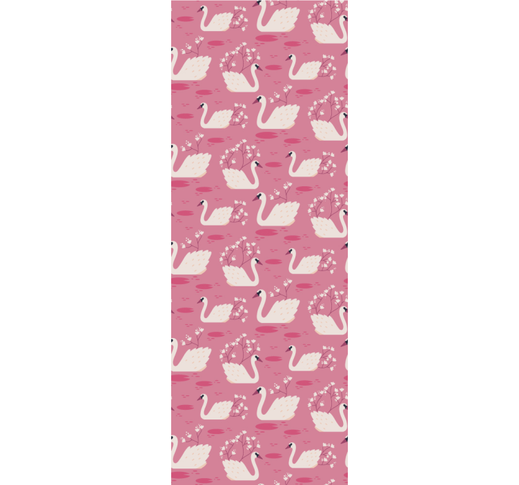 墙纸 动物壁纸 魅力天鹅设计 - TenStickers